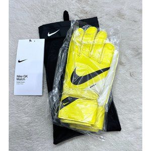 Nike GK Match soccer goalkeeper gloves | yellow ADULT size 8 CQ7799-765 NEW